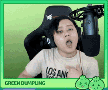 Green Dumpling Ceddy GIF - Green Dumpling Ceddy Bitch GIFs