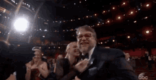 Guillermo Del Toro Best Director GIF - Guillermo Del Toro Best Director The Oscars GIFs