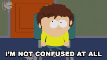 Im Not Confused At All Jimmy Valmer GIF - Im Not Confused At All Jimmy Valmer South Park GIFs