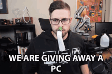 We Are Giving Away A Pc Gift GIF - We Are Giving Away A Pc Gift Raffle GIFs