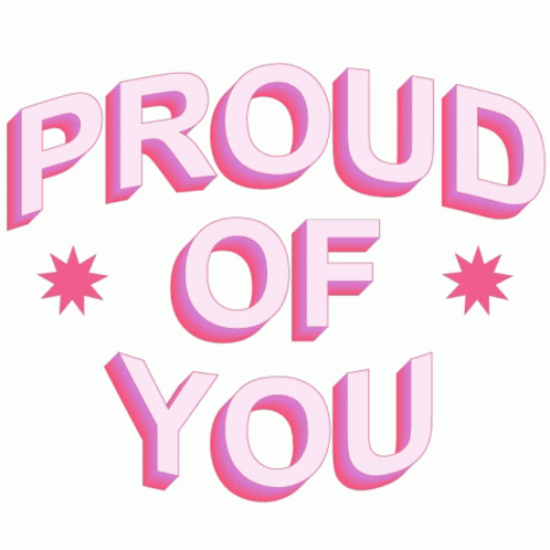 Proud Of You So Proud Sticker Proud Of You So Proud Well Done Discover Share Gifs