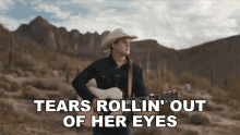 Tears Rollin Out Of Her Eyes Jon Pardi GIF - Tears Rollin Out Of Her Eyes Jon Pardi Aint Always The Cowboy Song GIFs