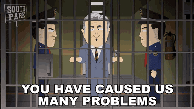 You Have Caused Us Many Problems Emperor Akihito GIF - You Have Caused Us Many Problems Emperor Akihito South Park GIFs
