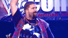 mick foley hands up entrance wwe raw