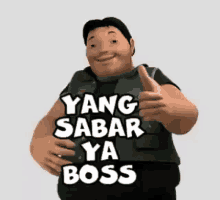 Yang Sabar Ya Boss GIF - Adit Sopo Jarwo Sopo Thumb Up GIFs