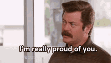 Proud Parks And Rec GIF - Proud Parks And Rec Happy For You GIFs