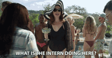 What Is The Intern Doing Here Who Invited You GIF - What Is The Intern Doing Here Who Invited You Sassy GIFs
