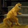 Garfield Dance GIF - Garfield Dance Flirt GIFs