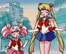 Sailor Moon Sailor Chibi Moon GIF - Sailor Moon Sailor Chibi Moon GIFs