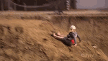 Leslie Knope Falling - Fall GIF - Fall Leslie Knope Falling GIFs