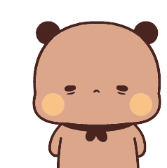 Cute Bear Sticker - Cute Bear Tired Stickers