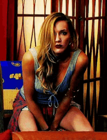 Katie Cassidy Cover Versions GIF - Katie Cassidy Cover Versions Black Canary GIFs