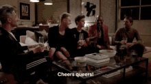 Cheers Queers We Did It GIF - Cheers Queers We Did It Toast GIFs
