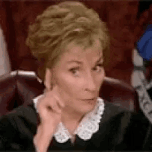 Finger Shake Judge Judy GIF - Finger Shake Judge Judy You GIFs