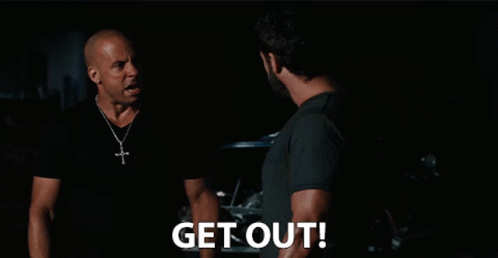 Get Out Leave GIF - Get Out Leave Out - Discover & Share GIFs