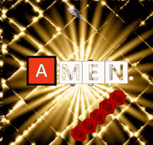 Amen Heart GIF - Amen Heart Roses GIFs