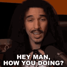 Hey Man How You Doing Anthony Vincent GIF - Hey Man How You Doing Anthony Vincent Ten Second Songs GIFs