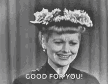 Good For You Lucille Ball GIF - Good For You Lucille Ball Lucy GIFs
