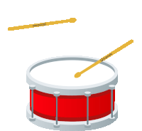Drum Joypixels Sticker - Drum Joypixels Snare Drum Stickers