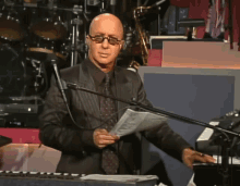 Paul Shaffer Say What GIF - Paul Shaffer Say What Could You Repeat That GIFs