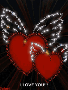 Two Hearts Love GIF - Two Hearts Hearts Love GIFs