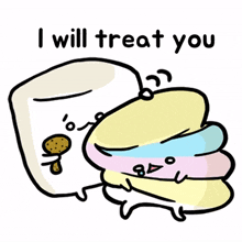 couple marshmallow