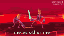 bravest warriors chris kirkman fighting me vs other me bravest warriors chris kirkman fighting me vs other me