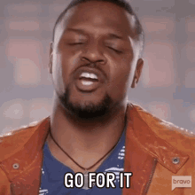 Go For It Venny Etienne GIF - Go For It Venny Etienne Project Runway GIFs