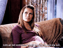 One Tree Hill Haley James Scott GIF - One Tree Hill Haley James Scott Lets Go Eat Something Really Bad For Us GIFs