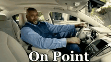 shaquille o neal on point point pointing car