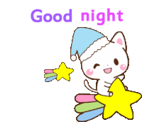 Good Night Sticker - Good Night Goodnight Stickers