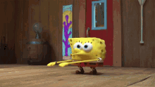 Stretching Spongebob Squarepants GIF - Stretching Spongebob Squarepants Kamp Koral GIFs