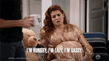 im hungry im lazy im gassy grace adler debra messing will and grace hungry