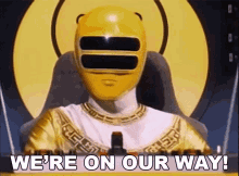 Were On Our Way Power Rangers Zeo GIF - Were On Our Way Power Rangers Zeo Were Coming GIFs
