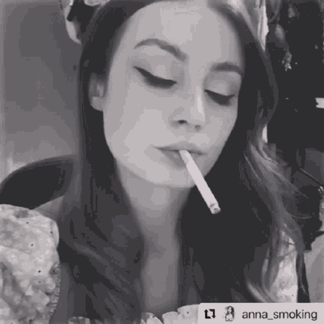 Cigarette Smoking GIF Cigarette Smoking Girl Discover & Share GIFs