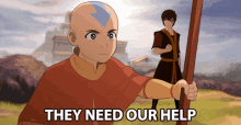 They Need Our Help Zuko GIF - They Need Our Help Zuko Aang GIFs