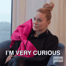 Im Very Curious Real Housewives Of New York GIF - Im Very Curious Real Housewives Of New York I Want To Know GIFs