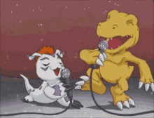 Muro Singing GIF - Muro Singing Digimon GIFs