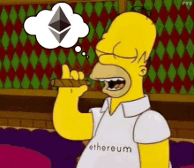 ethereum eth homer simpson cryptocurrency altcoins