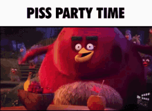 Piss Party Terence Angry Birds GIF - Piss Party Terence Angry Birds Terence GIFs