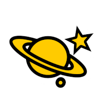 Space Planet Sticker - Space Planet Stars Stickers