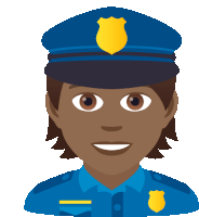 Police Joypixels Sticker - Police Joypixels Cop Stickers