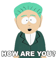 How Are You Mayor Mcdaniels Sticker - How Are You Mayor Mcdaniels South Park Stickers