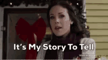 Erin Krakow Its My Story To Tell GIF - Erin Krakow Its My Story To Tell Talking GIFs