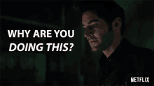 Why Are You Doing This Tom Ellis GIF - Why Are You Doing This Tom Ellis Lucifer Morningstar GIFs