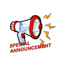 Special Announcement Sticker - Special Announcement Bddomingorealty Stickers