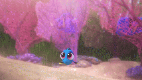 Baby Dory Swimming GIF - Dory Finding Dory Baby Dory GIFs