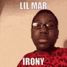 Lil Mar Irony GIF - Lil Mar Irony Ironic GIFs