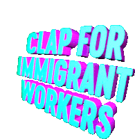Cheer For Workers Clap Sticker - Cheer For Workers Cheer Clap Stickers