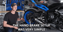 The Hand Brake Setup Was Very Simple Easy GIF - The Hand Brake Setup Was Very Simple Easy Install GIFs